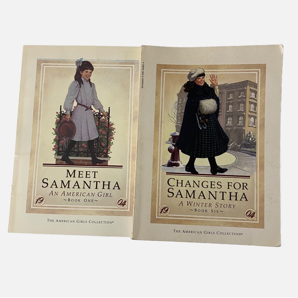 AMERICAN GIRLS Samantha Books 1 and 6 Paperback Good